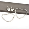 2 Pair/Set Heart Bohemia Earrings