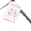 3 Pcs/ Set Boho Star Moon Earrings