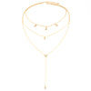 3 Pcs/  Set Little Star Necklace