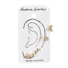 3 Pcs/set Crystal Star Moon Earrings