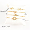 4 Pcs Diamond Bracelet Set
