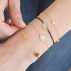 4 Pcs Leaves Bracelet Set