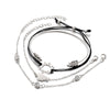 4 Pcs Leaves Bracelet Set
