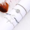 4 Pcs Travel Lover' Bracelet Set