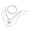 4 Pcs Travel Lover' Bracelet Set