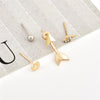 4 Pcs / Set Lightning Arrow Moon Earrings