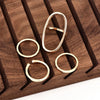4 Pcs Oval Ring Set