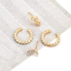 4 Pcs/set Bohemia Retro Earrings