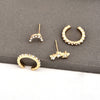 4 Pcs/set Bohemia Retro Earrings