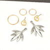 5 Pcs/ Set Geometric Earrings