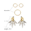 5 Pcs/ Set Geometric Earrings