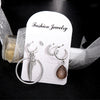 5 Pcs/Set Leaves Palm Earrings
