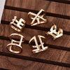 5 Pcs Geometric  Ring Set