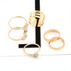 5 Pcs Geometry Ring