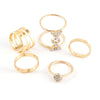 5 Pcs Geometry Ring