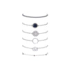6 Pcs/ Set Female Lotus Bracelet Set