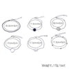 6 Pcs/ Set Female Lotus Bracelet Set