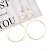 6 Pcs/set Danty Circle Earrings