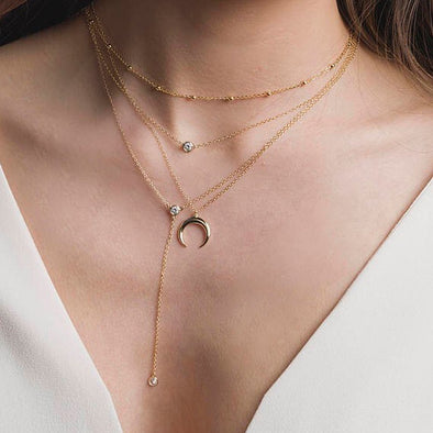 Danty Moon Necklace
