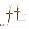 Bohemian Cross Earrings