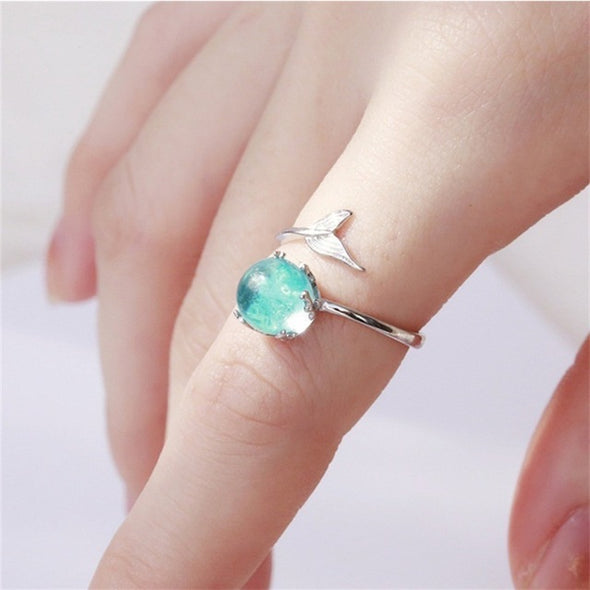 Mermaid Crystal Ring