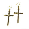 Bohemian Cross Earrings