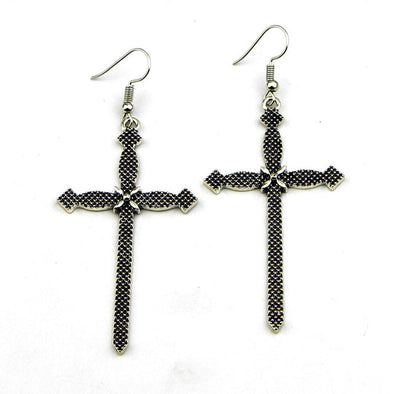 Bohemian Cross Earrings